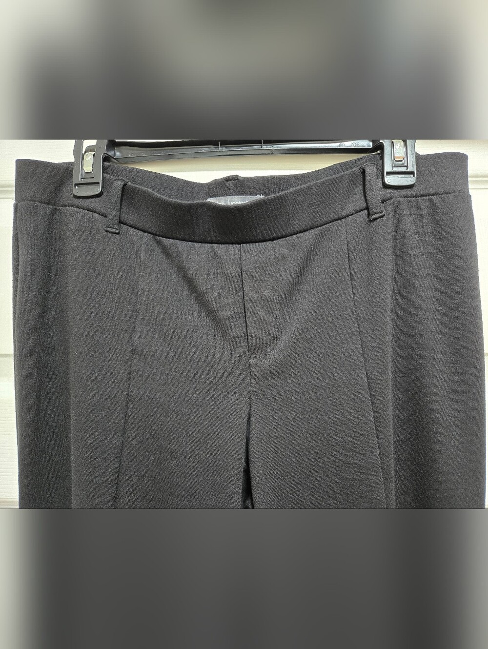 Clothes~ Daisy Fuentes~ Nice Onyx Black Slacks, Pull On Pants~ EUC! Sz L Large